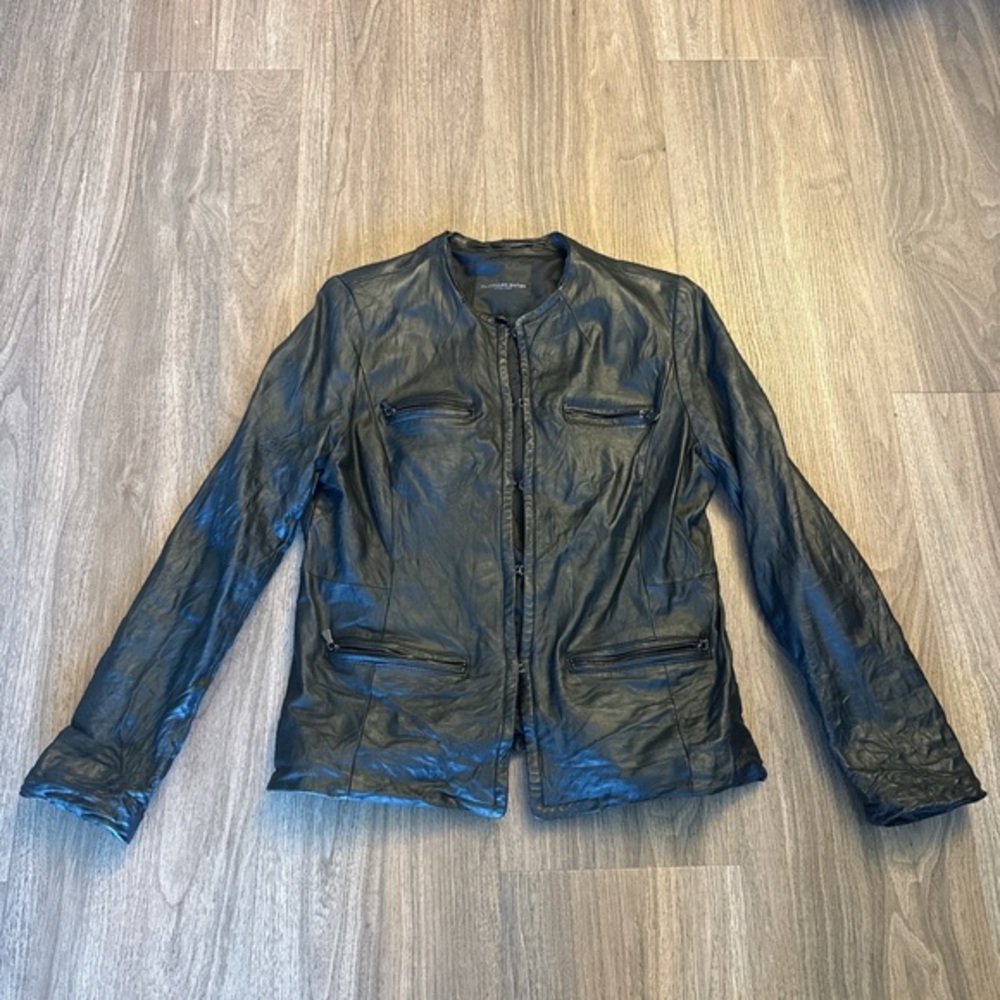 Classiques entier Black Leather Jacket large